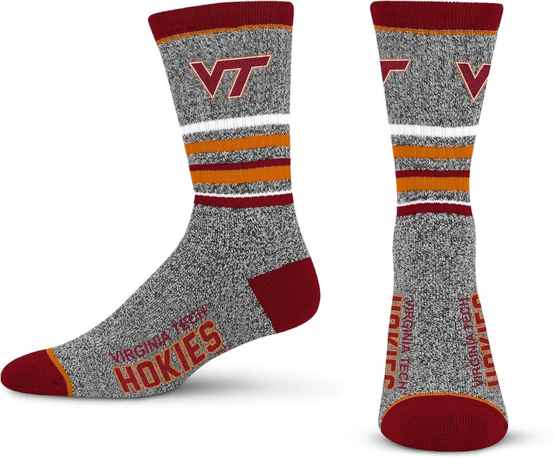 FBF Store For Bare Feet Men's NFL 5 Star Marbled Crew Sock, 1 Pair - Image 1